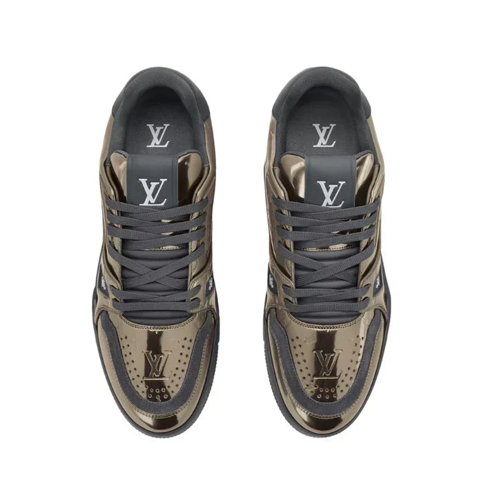 Louis Vuitton LV Trainer 'Metallic Gold / Black'