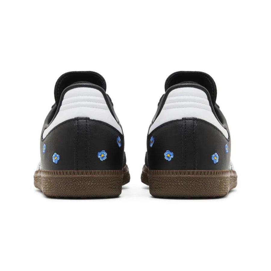 adidas Samba OG 'Core Black / Blue Floral Embroidery'