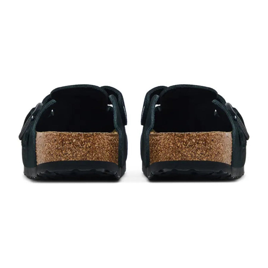 Birkenstock Boston Soft Footbed Suede 'Black'