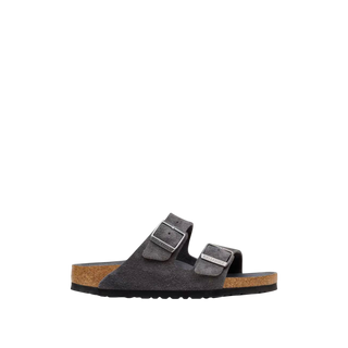 Birkenstock Arizona Soft Footbed Suede 'Charcoal Tonal'