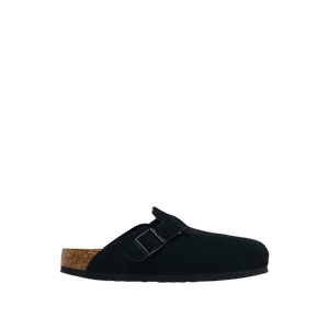 Birkenstock Boston Soft Footbed Suede 'Black'