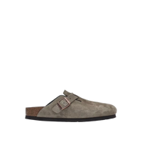 Birkenstock Boston Soft Footbed – Suede Taupe