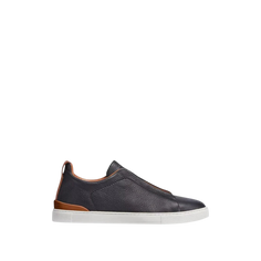 Zegna Triple Stitch Deerskin 'Black'