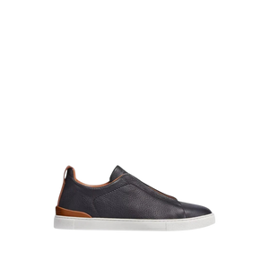 Zegna Triple Stitch Deerskin 'Black'
