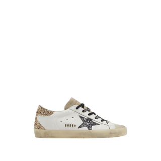 Golden Goose Super-Star 'Optic White / Seedpearl Glitter'