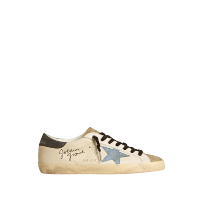 Cream / Light Blue