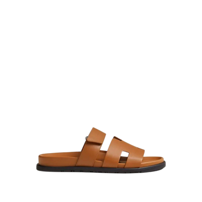 Hermès Chypre Calfskin 'Fauve'