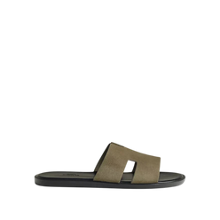 Hermès Haven Suede Slip-On 'Olive'