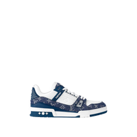 Monogram Denim / White