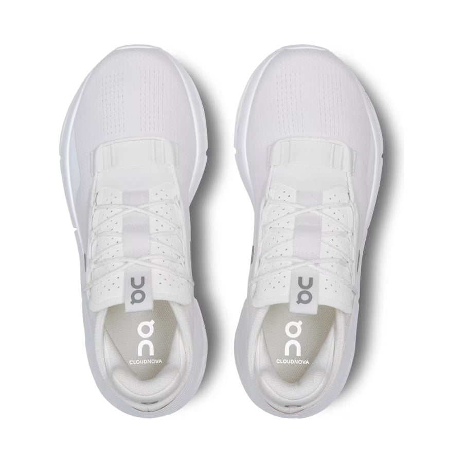 On Cloudnova 'Undyed White / White'
