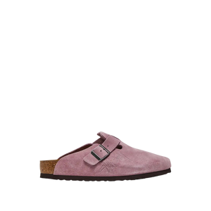 Stüssy x Birkenstock Boston Shaggy 'Dusty Pink'